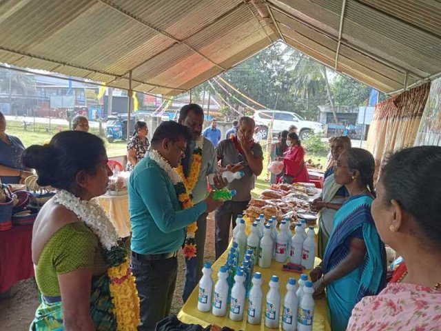 Small Enterprises Development Division’s District Fair at Vavuniya Kalaimagal Playground on 16.12.2022